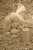 Un sac de 7,5 kg de buches